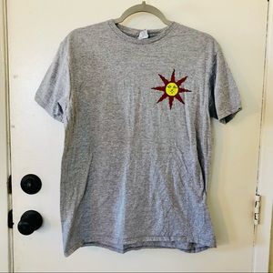 Dark Souls Do You Even Praise video game t-shirt size LARGE nintendo playstation